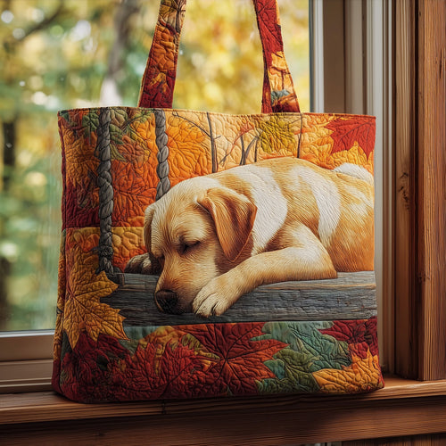 Golden Retriever Quilted Tote Bag GFTOMA3830