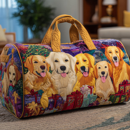 Golden Retriever Quilted Duffle Bag GFTOMA3831
