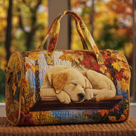 Golden Retriever Quilted Duffle Bag GFTOMA3832