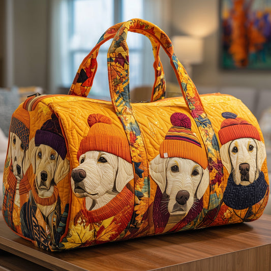 Golden Retriever Quilted Duffle Bag GFTOMA3835