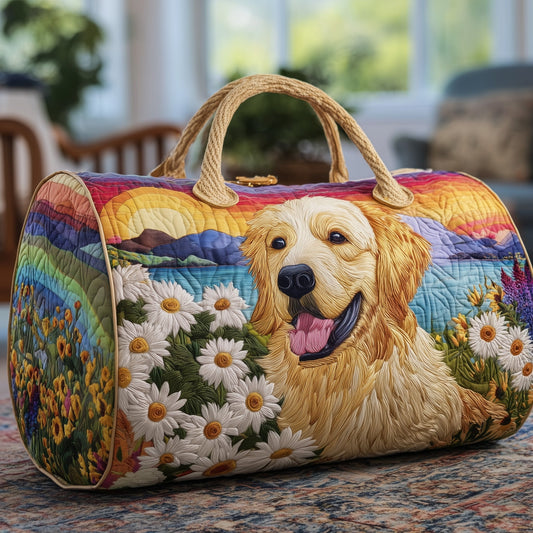 Golden Retriever Quilted Duffle Bag GFTOMA3838