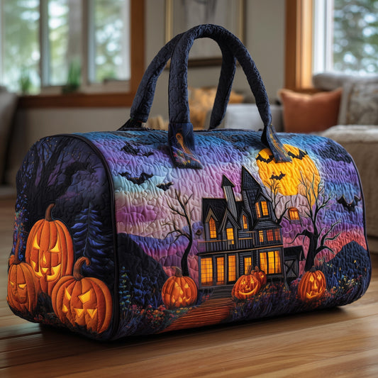 Haunted Manor Quilted Duffle Bag GFTOMA3865