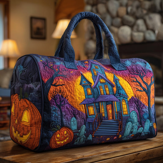 Haunted Manor Quilted Duffle Bag GFTOMA3866