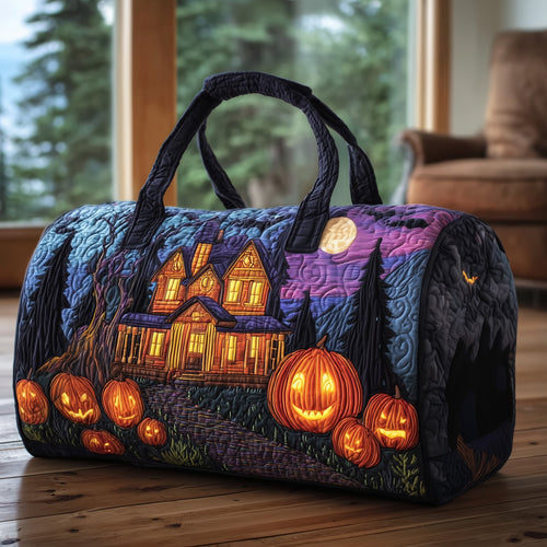 Haunted Manor Quilted Duffle Bag GFTOMA3869