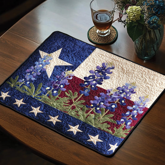 Bluebonnet Texas Quilted PlaceMat GFTOMA3915