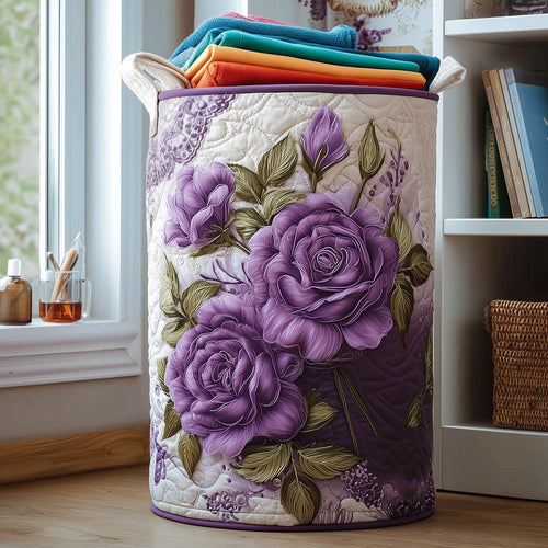 Rose Quilted Laundry Basket GFTOMA3929
