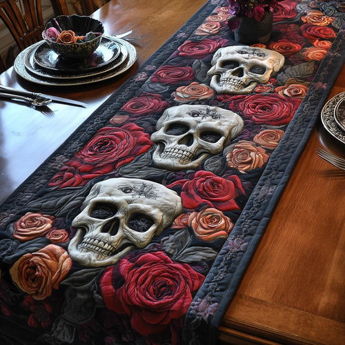 Mystic Skull Quilted Table Runner GFTOMA3979