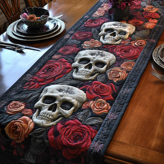 Mystic Skull Quilted Table Runner GFTOMA3979