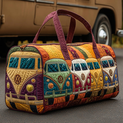 Vintage Camper Quilted Duffle Bag GFTOMA3994