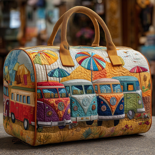 Vintage Camper Quilted Duffle Bag GFTOMA3995