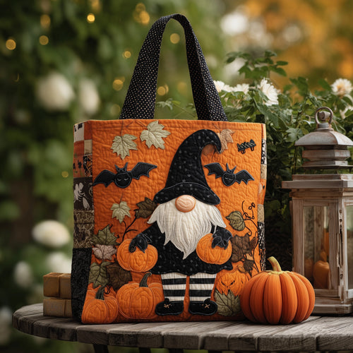 Spooky Gnome Quilted Tote Bag GFTOMA4015
