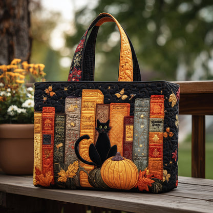 Magical Books Quilted Tote Bag GFTOMA4056