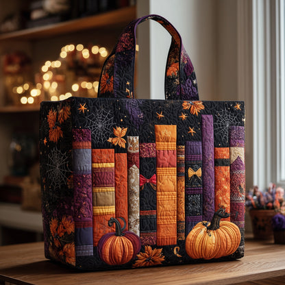 Magical Books Quilted Tote Bag GFTOMA4059