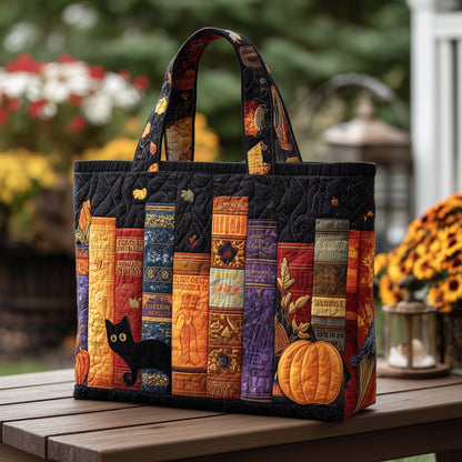 Magical Books Quilted Tote Bag GFTOMA4060