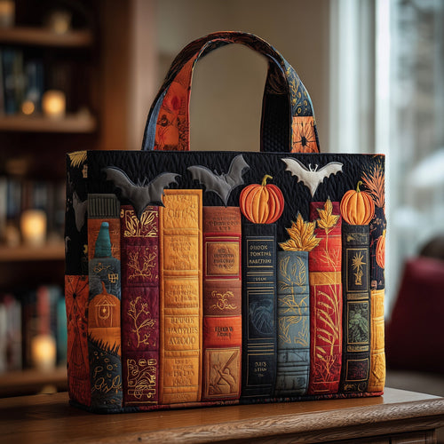 Magical Books Quilted Tote Bag GFTOMA4061