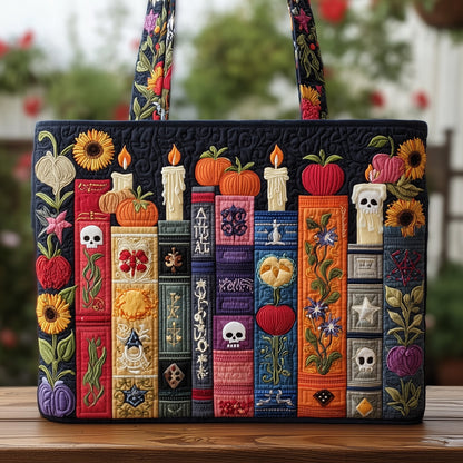 Magical Books Quilted Tote Bag GFTOMA4062