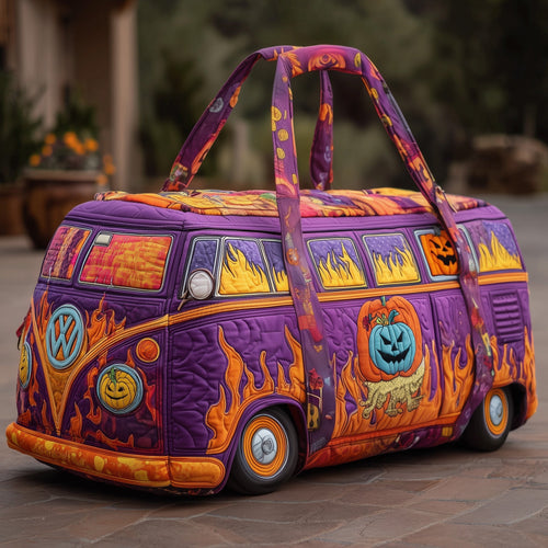 Spooky Van Quilted Duffle Bag GFTOMA4100