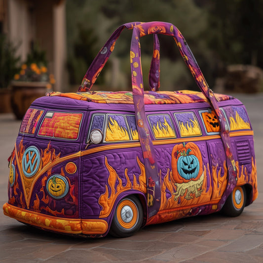 Spooky Van Quilted Duffle Bag GFTOMA4100