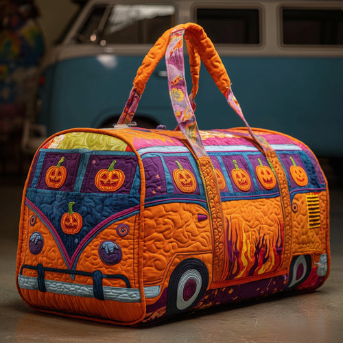 Spooky Van Quilted Duffle Bag GFTOMA4101