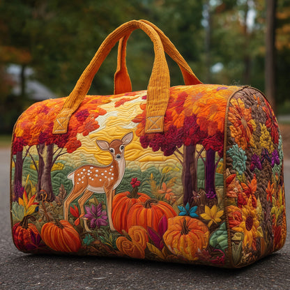 Autumn Deer Quilted Duffle Bag GFTOMA4168