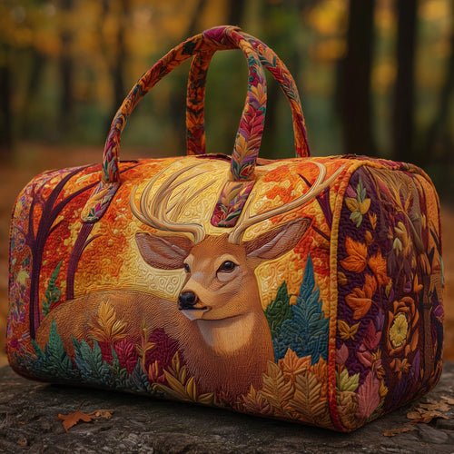 Autumn Deer Quilted Duffle Bag GFTOMA4170
