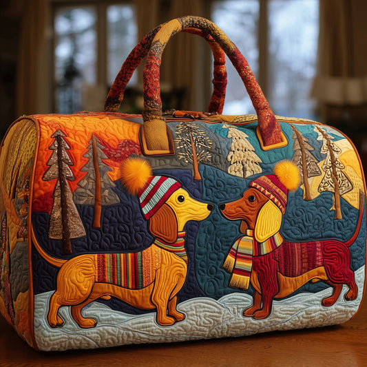 Dachshund Quilted Duffle Bag GFTOMA4175