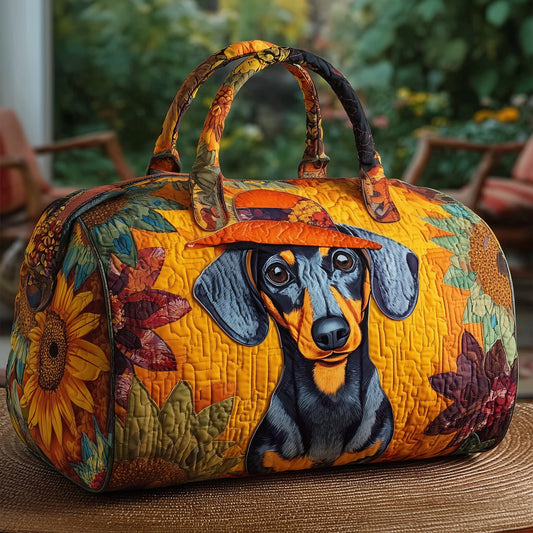 Dachshund Quilted Duffle Bag GFTOMA4176