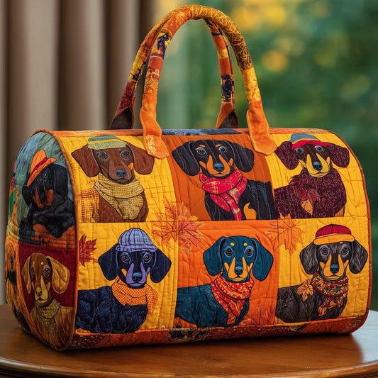 Dachshund Quilted Duffle Bag GFTOMA4178
