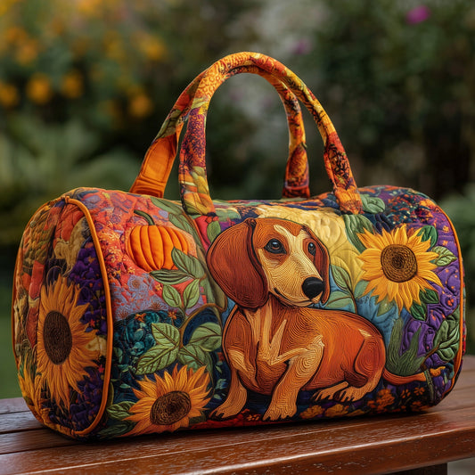 Dachshund Quilted Duffle Bag GFTOMA4179
