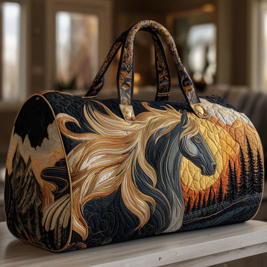 Horse Quilted Duffle Bag GFTOMA4181