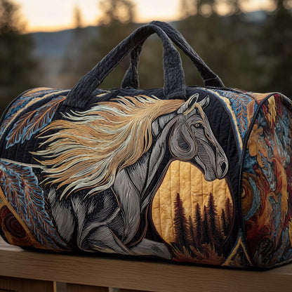 Horse Quilted Duffle Bag GFTOMA4184