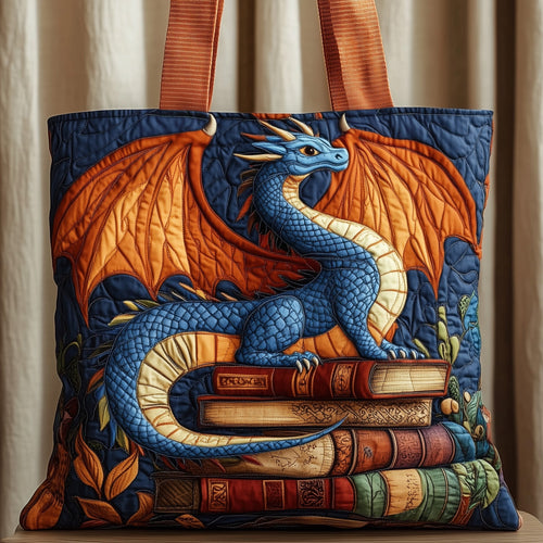 Cozy Dragon Quilted Tote Bag GFTOMA4322