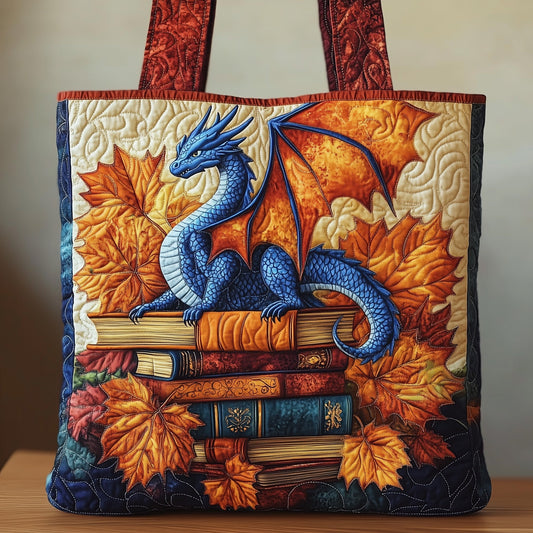 Cozy Dragon Quilted Tote Bag GFTOMA4326