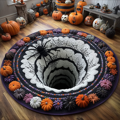 Haunted Hollow Quilted Round Mat GFTOMA4485