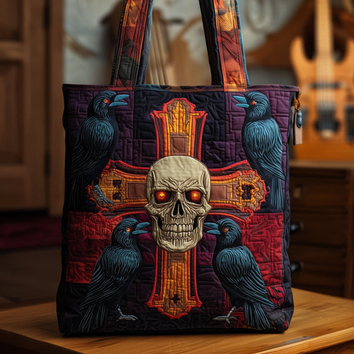 Gothic Relics Quilted Tote Bag GFTOMA4529