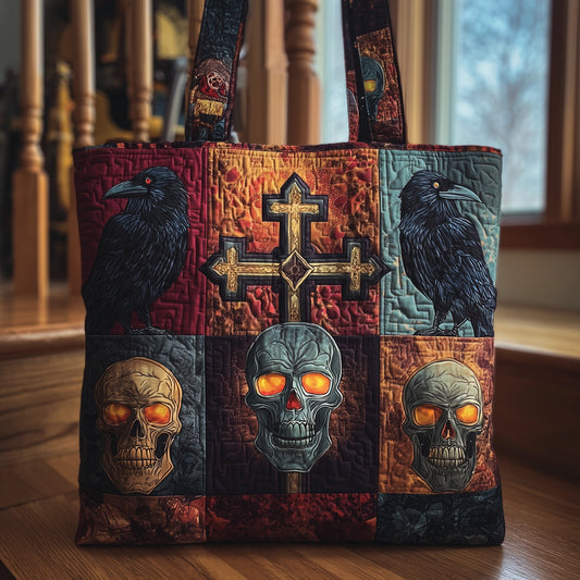 Gothic Relics Quilted Tote Bag GFTOMA4530
