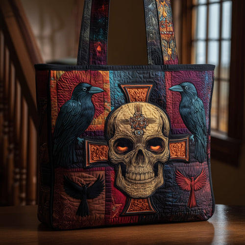 Gothic Relics Quilted Tote Bag GFTOMA4532