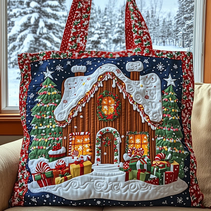 Gingerbread Quilted Tote Bag GFTOMA4581