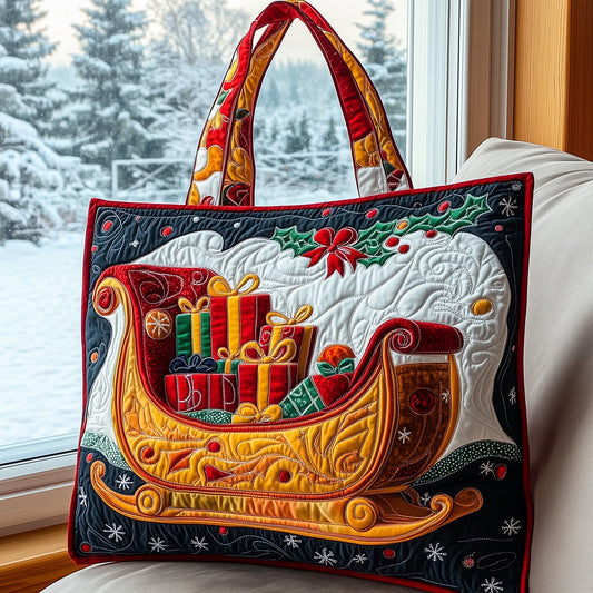 Gingerbread Quilted Tote Bag GFTOMA4584