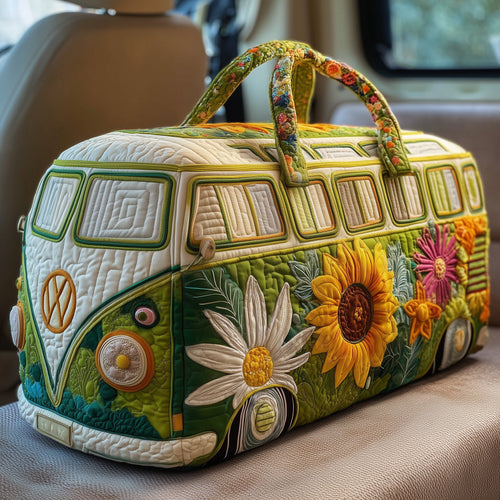Hippie Van Quilted Duffle Bag GFTOMA4713