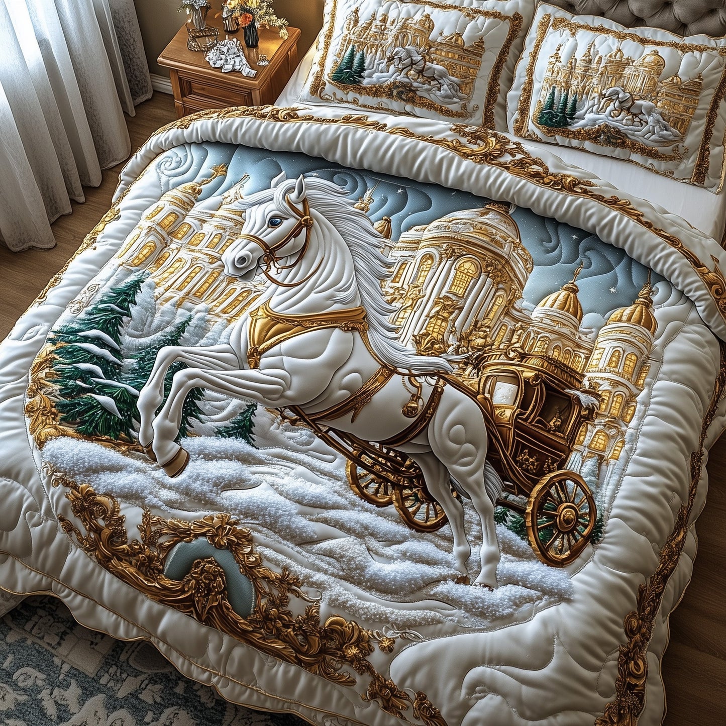 Majestic Horse Duvet Cover Set GFTOMA4776