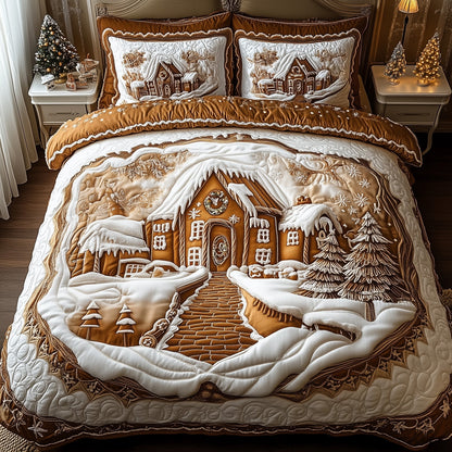 Gingerbread Village Duvet Cover Set GFTOMA4785