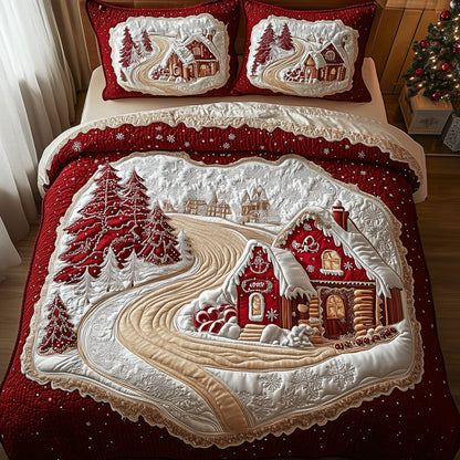 Gingerbread Village Duvet Cover Set GFTOMA4787