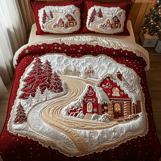 Gingerbread Village Duvet Cover Set GFTOMA4787
