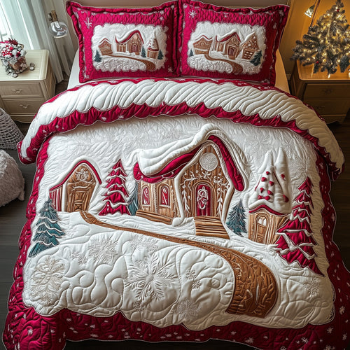 Gingerbread Village Duvet Cover Set GFTOMA4788