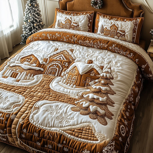 Gingerbread Village Duvet Cover Set GFTOMA4789