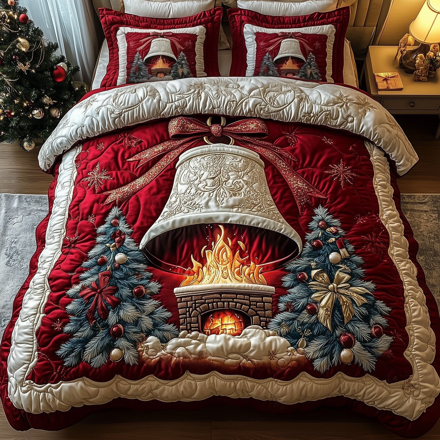 Yuletide Melody Duvet Cover Set GFTOMA4835