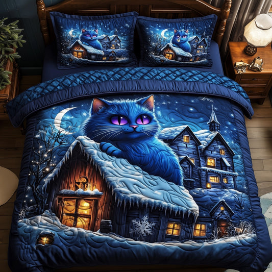 Starlit Cat Duvet Cover Set GFTOMA4847