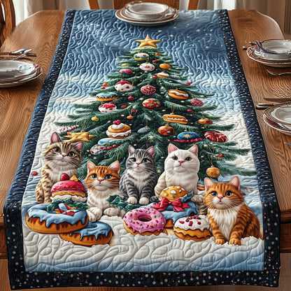 Mistletoe Mews Quilted Table Runner GFTOMA4848