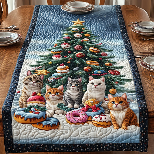 Mistletoe Mews Quilted Table Runner GFTOMA4848